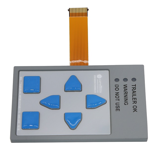 PCB-Schalter mit Gummitastatur