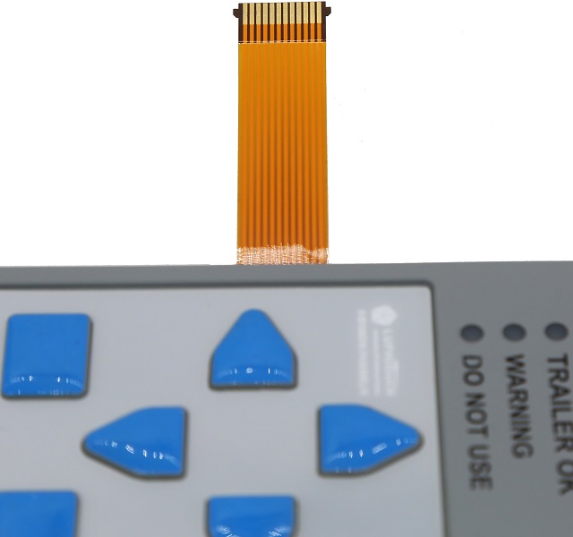PCB-Schalter mit Gummitastatur